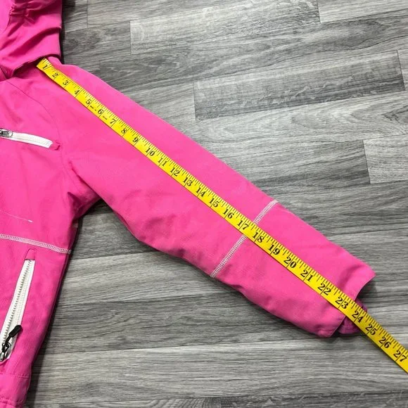 BOULDER GEAR Full Zip Up Long Sleeve Pink Snow Ski Jacket Girl's Size Medium